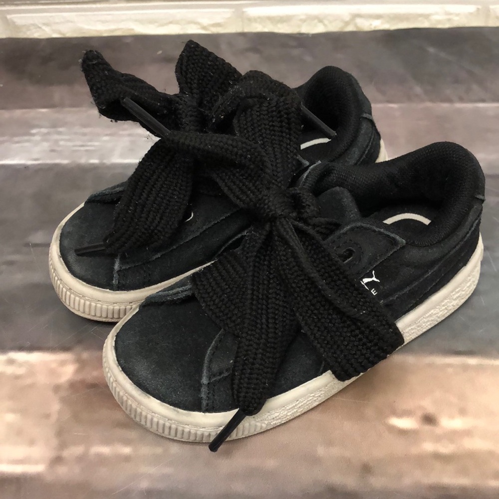 Puma suede kinder-fit sneakers kids baby youth size 8c